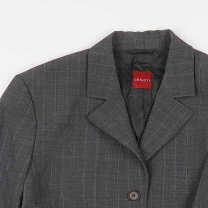 Womens UK Size 16 Olsen Grey Jacket