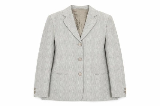 Basler Womens Beige Jacket Blazer Size 10 Button
