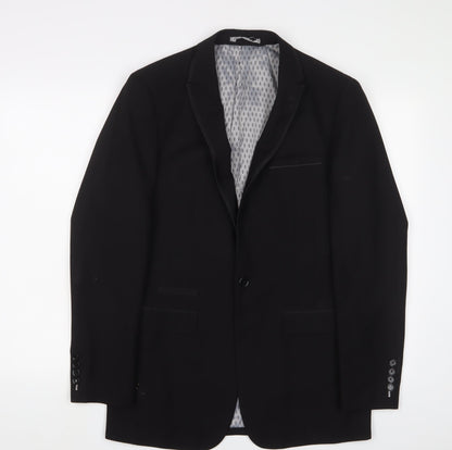 Mens UK Size 36 Skopes Regular Black Suit Jacket