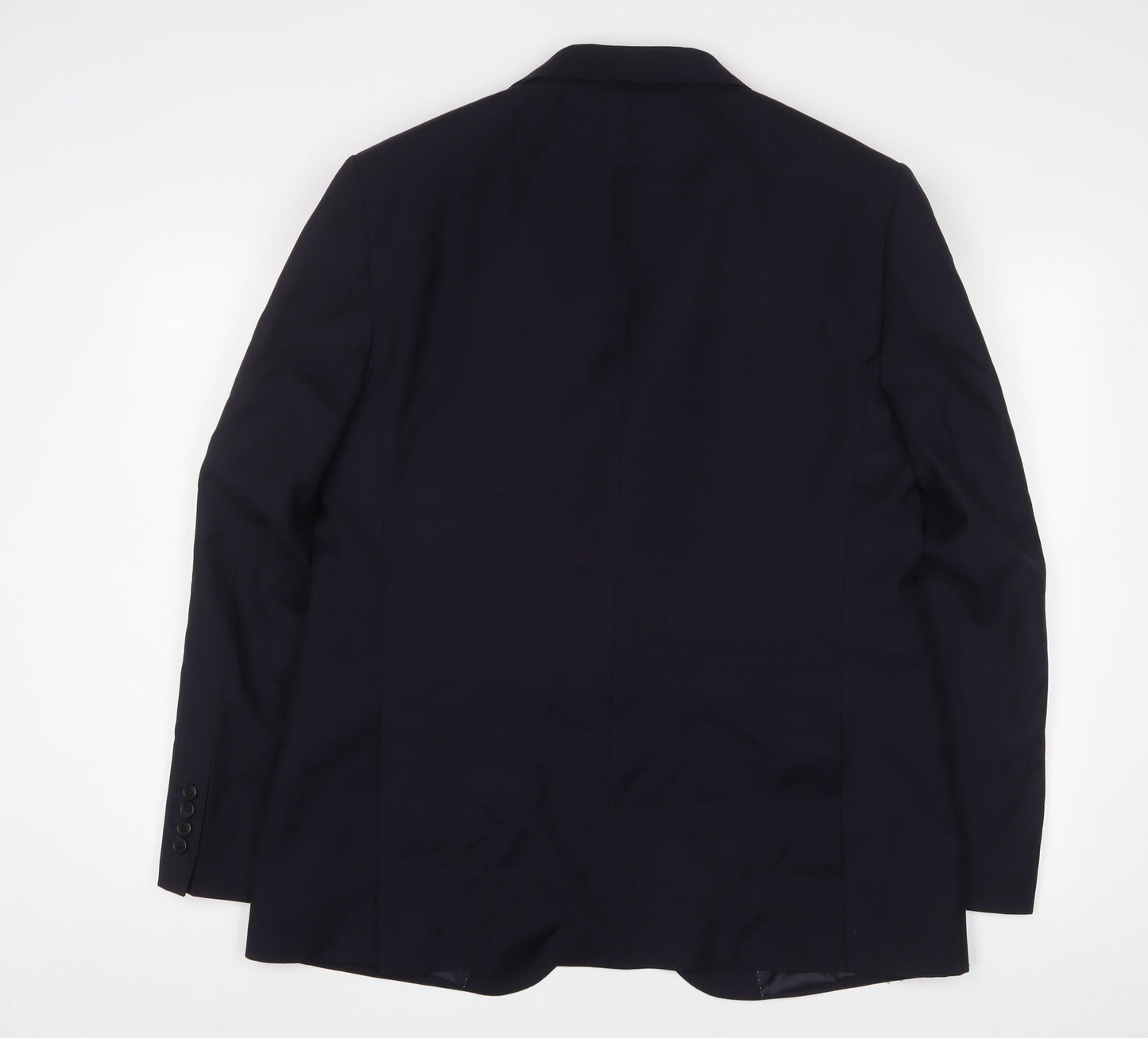 Mens UK Size 42 Marks and Spencer Regular Blue Suit Jacket