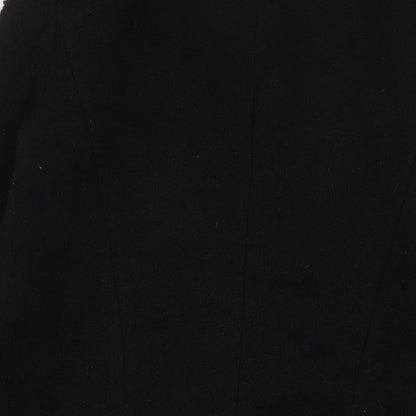 VERO MODA Womens Black Jacket Size M Zip