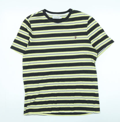 Mens UK Size S Farah 1920 Black  T-Shirt