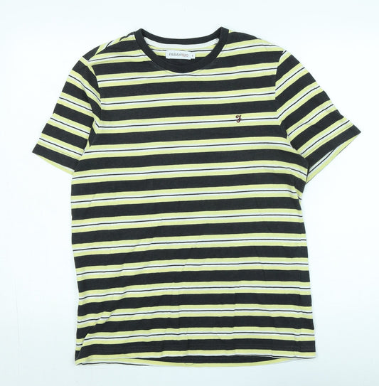Mens UK Size S Farah 1920 Black  T-Shirt
