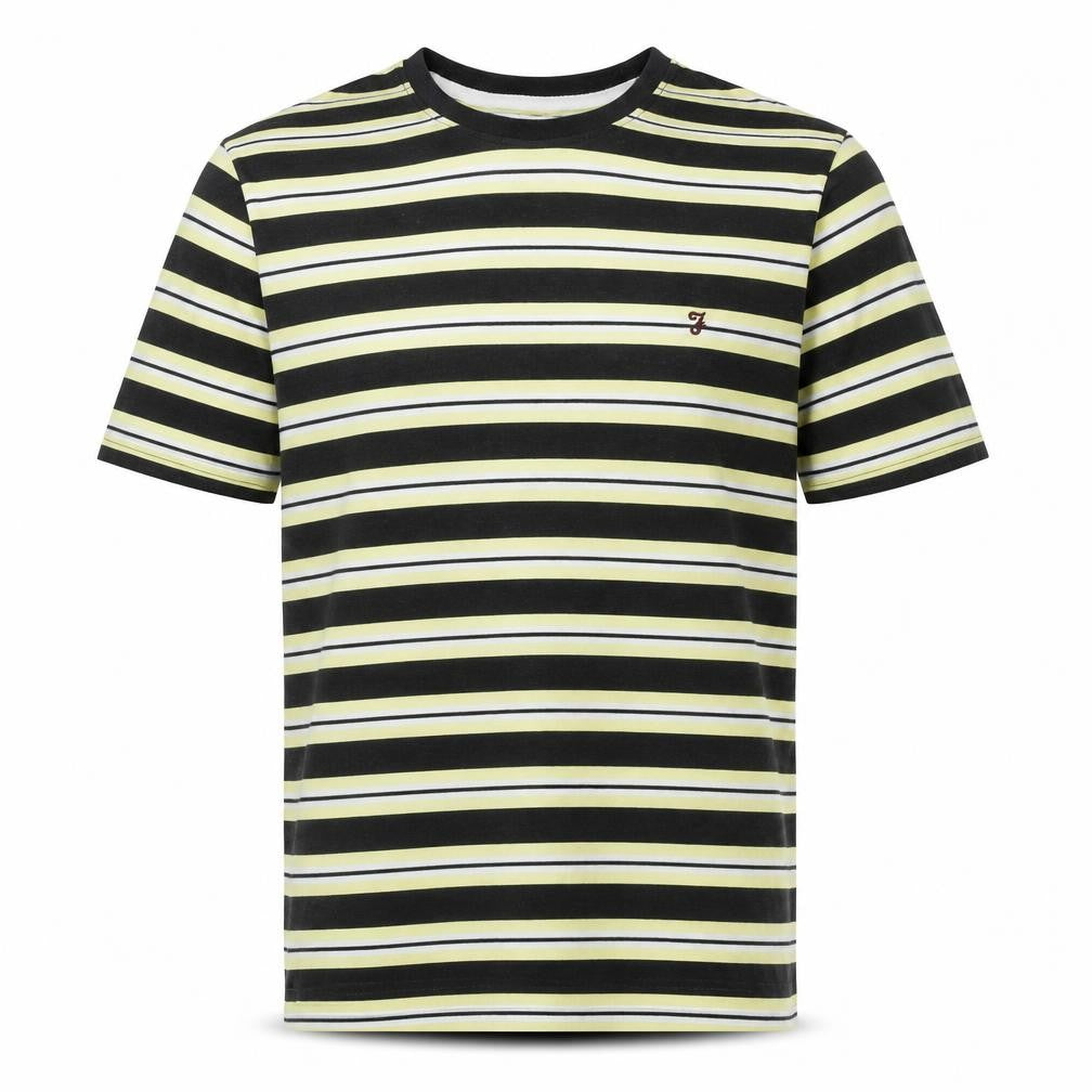 Mens UK Size S Farah 1920 Black  T-Shirt