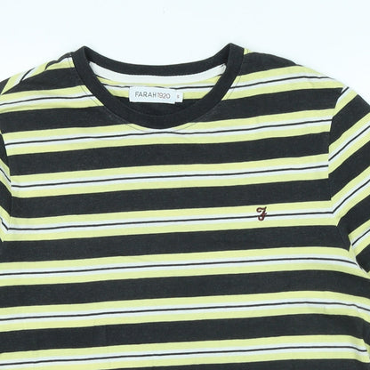 Mens UK Size S Farah 1920 Black  T-Shirt
