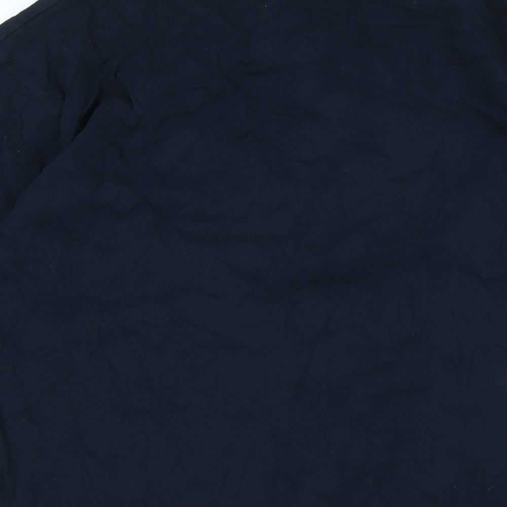 Donnay Boys Blue Cotton Basic T-Shirt Size 13-14 Years Crew Neck - Logo