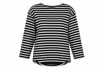 Womens UK Size XS kin Black Jersey T-Shirt