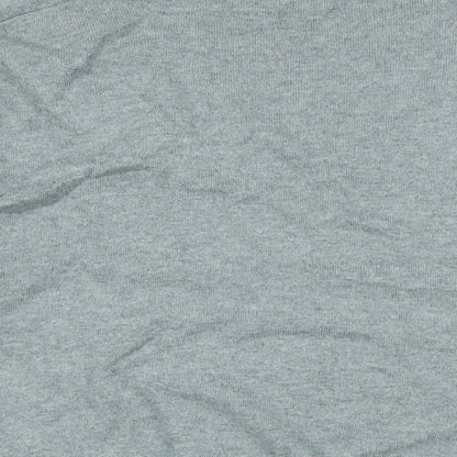 Autograph Womens Grey V-Neck Viscose Pullover Jumper Size 16 - Logo