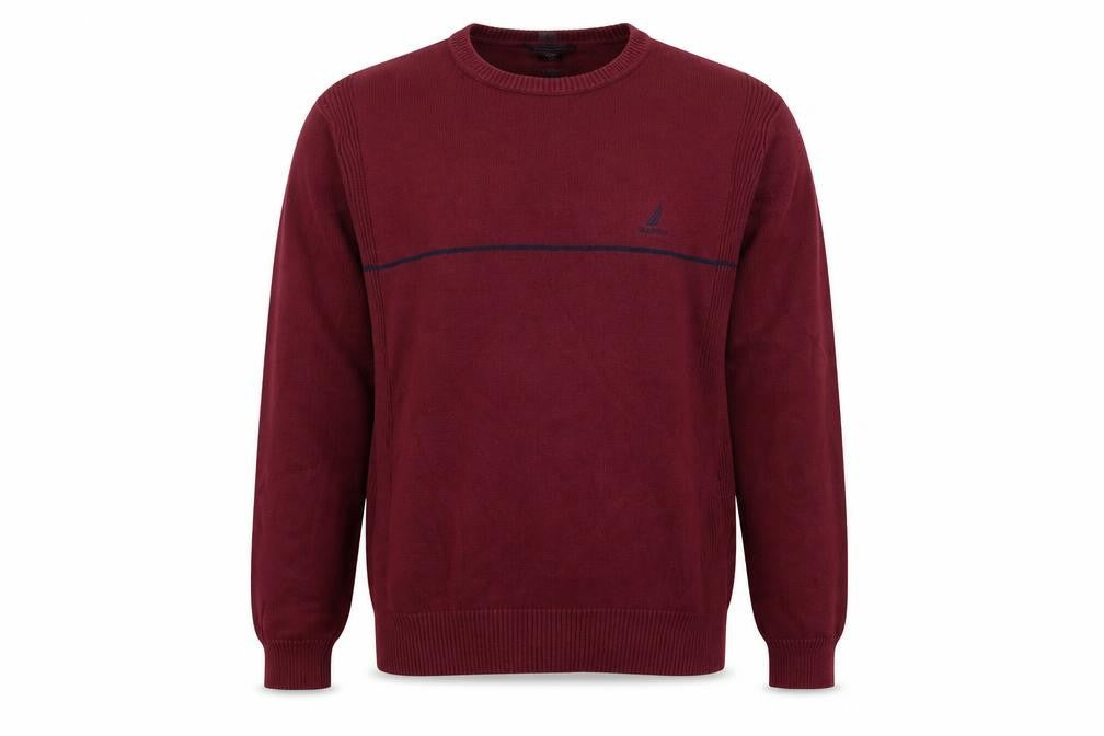 Mens UK Size S Nautica Red Pullover Jumper