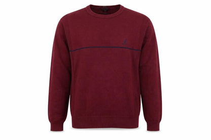 Mens UK Size S Nautica Red Pullover Jumper