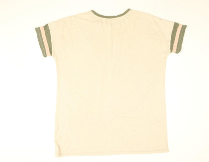 Disney Womens Beige Solid Polyester Top Dress Size XL - The Jungle Book, Jungle Vibes