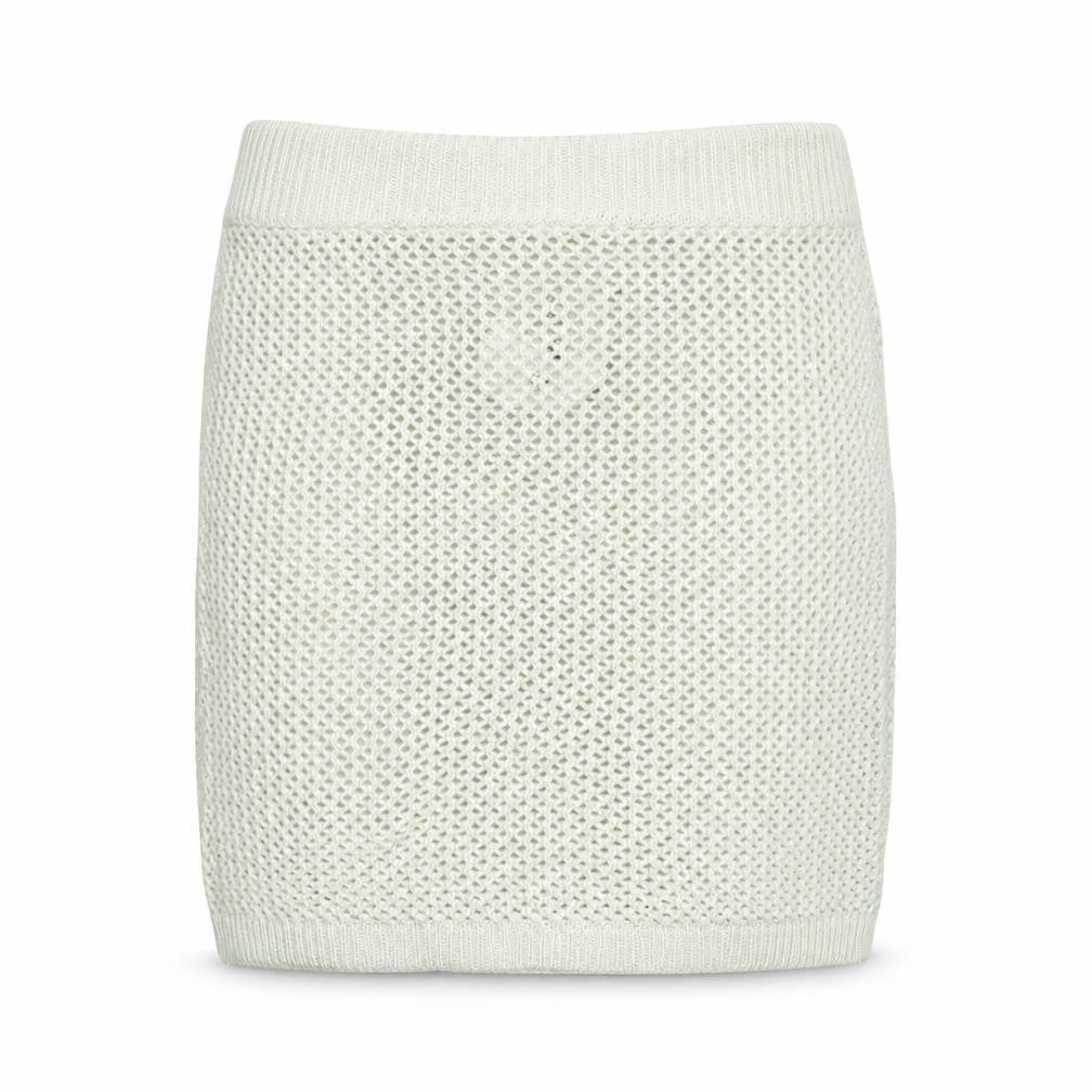 Womens UK Size 8 COLLUSION Mini Knit Skirt