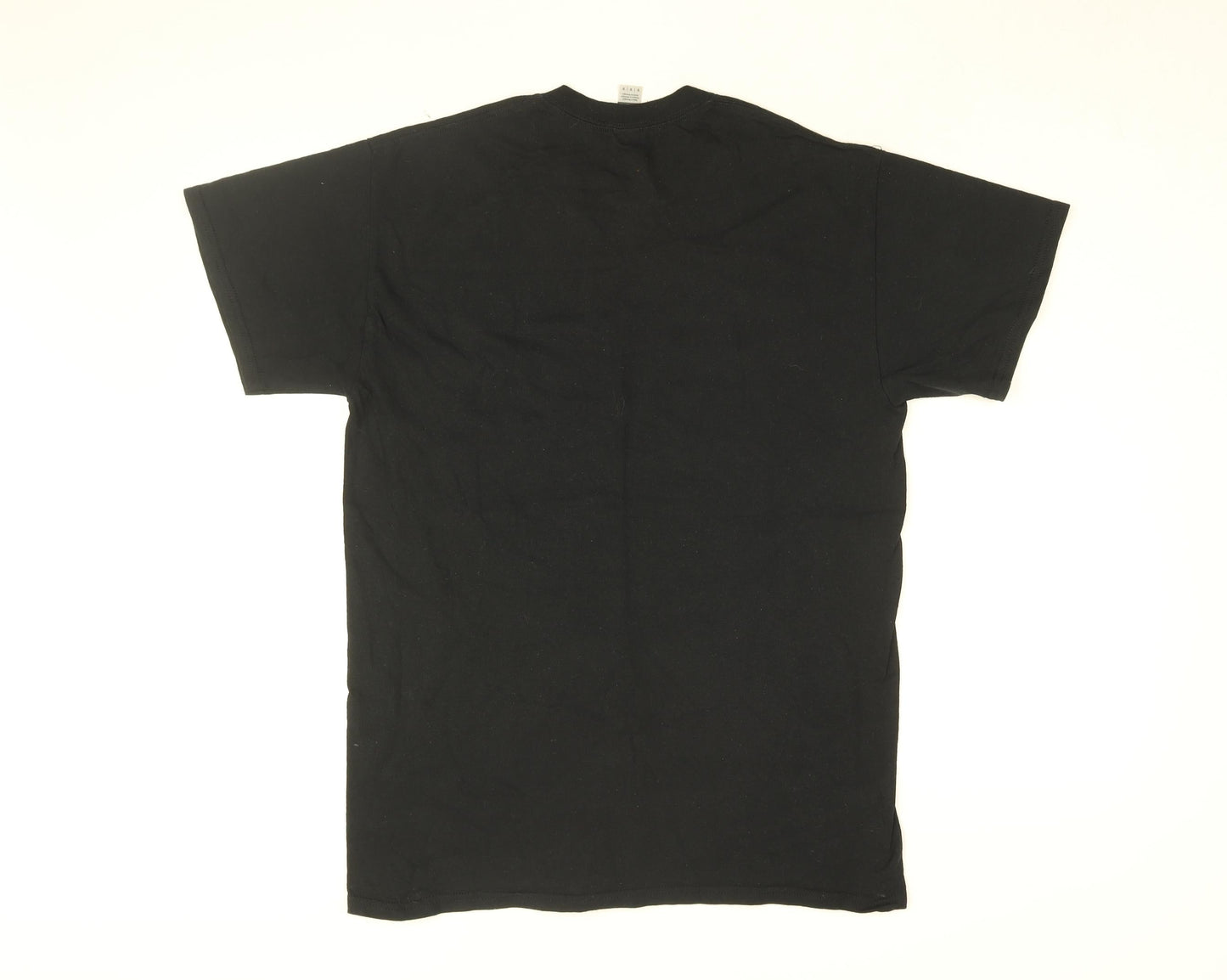 Mens UK Size M Gildan Black  T-Shirt