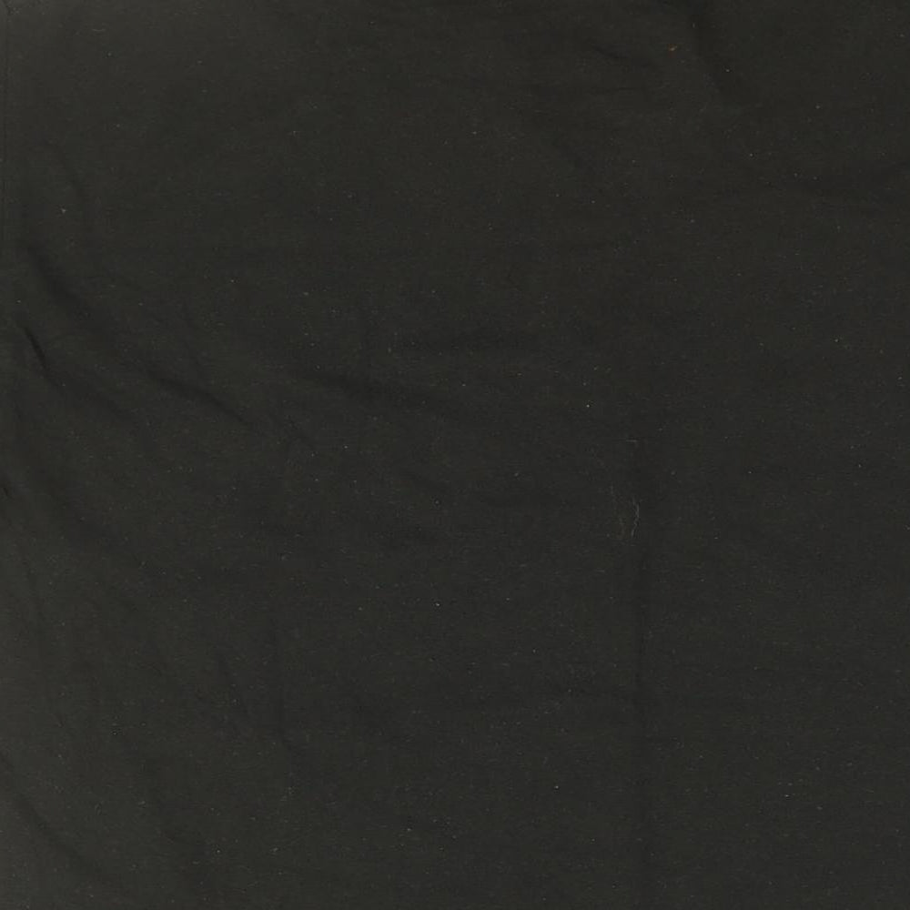 Mens UK Size M Gildan Black  T-Shirt