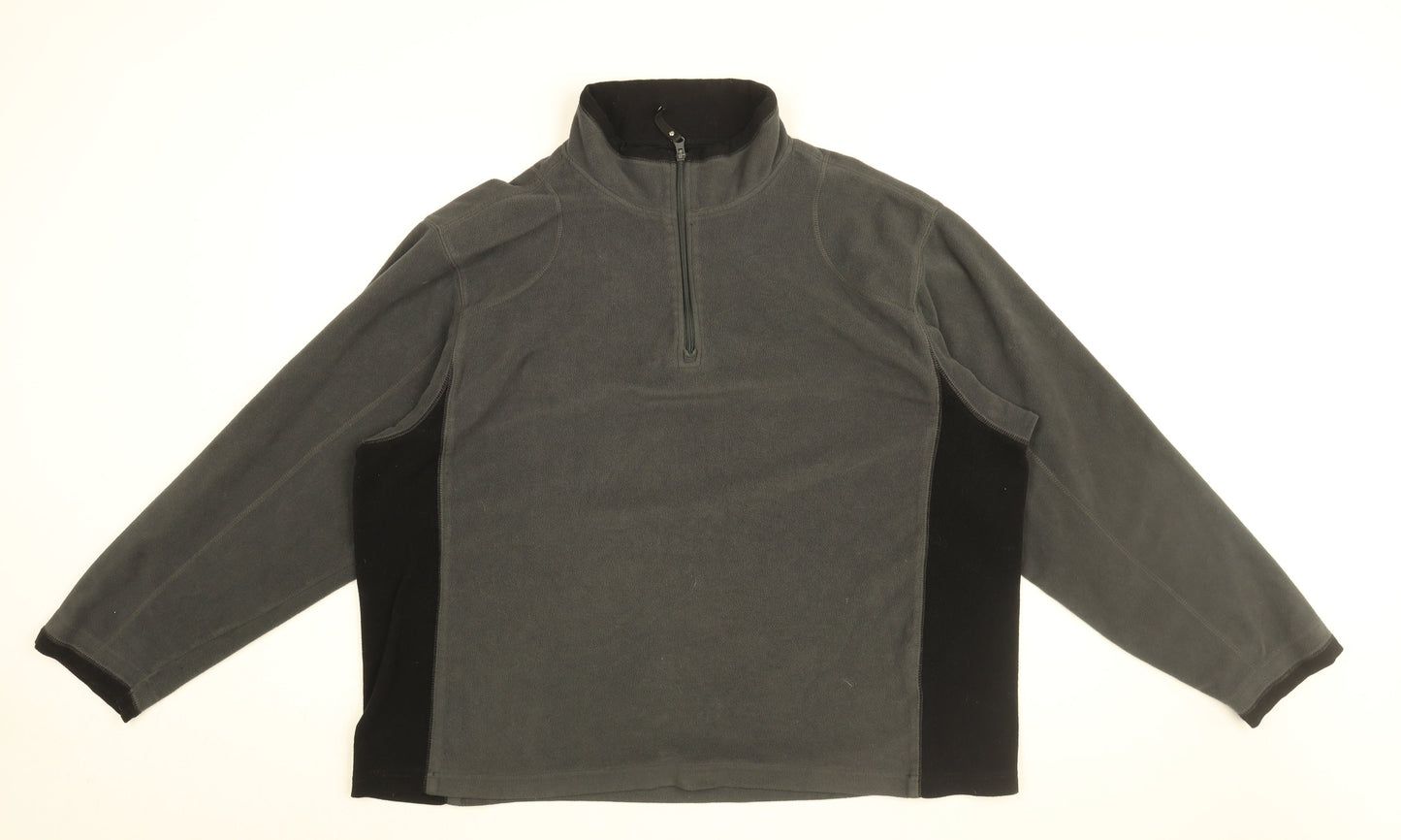 Stormtech Mens Grey Polyester Pullover Sweatshirt Size XL