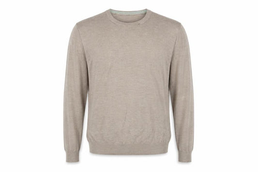 Mens UK Size M Autograph Brown Pullover Jumper