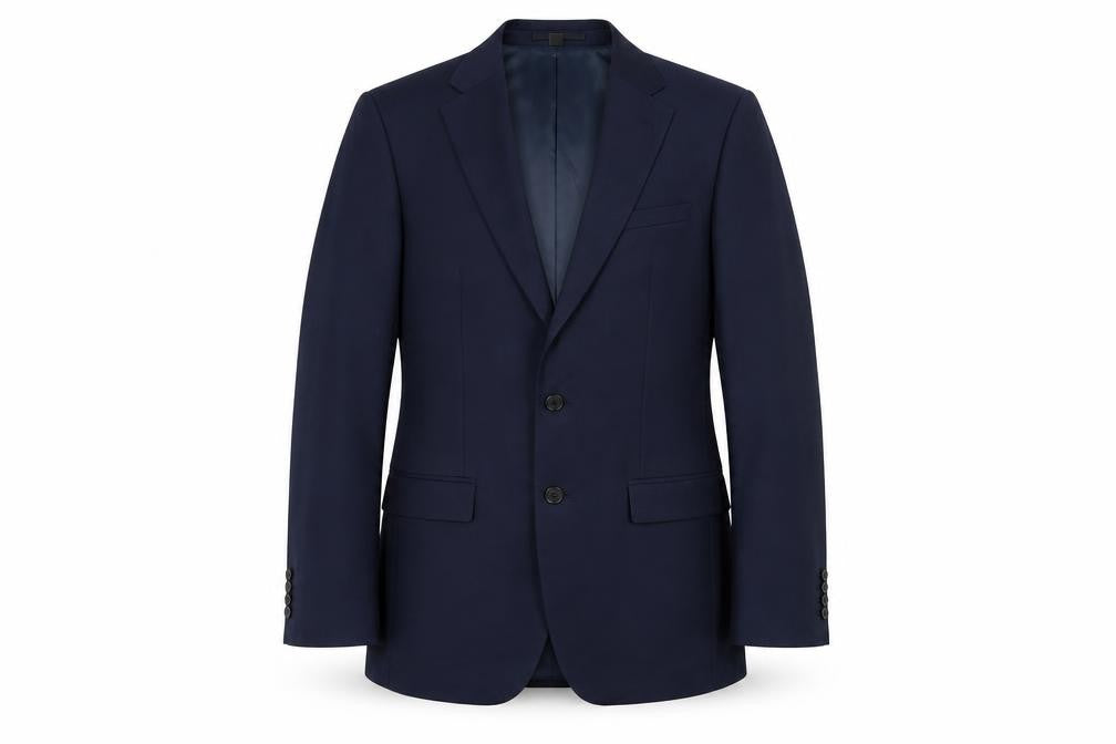 Mens UK Size 38 Marks and Spencer Regular Blue Suit Jacket