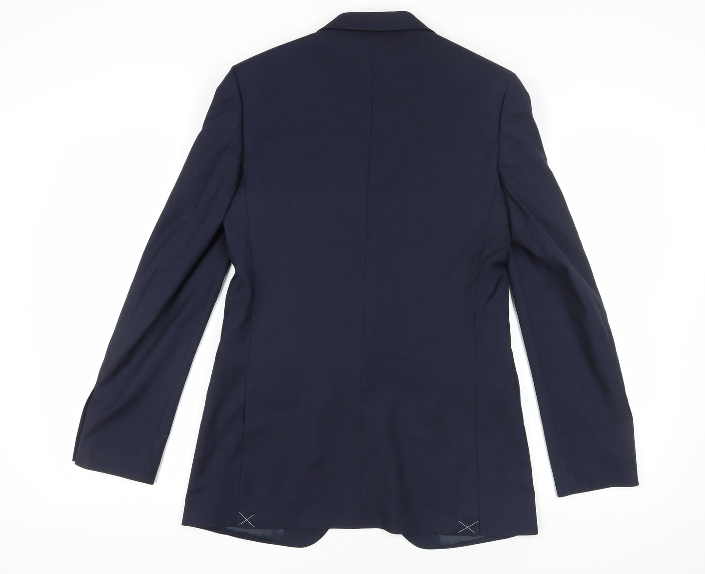 Mens UK Size 38 Marks and Spencer Regular Blue Suit Jacket