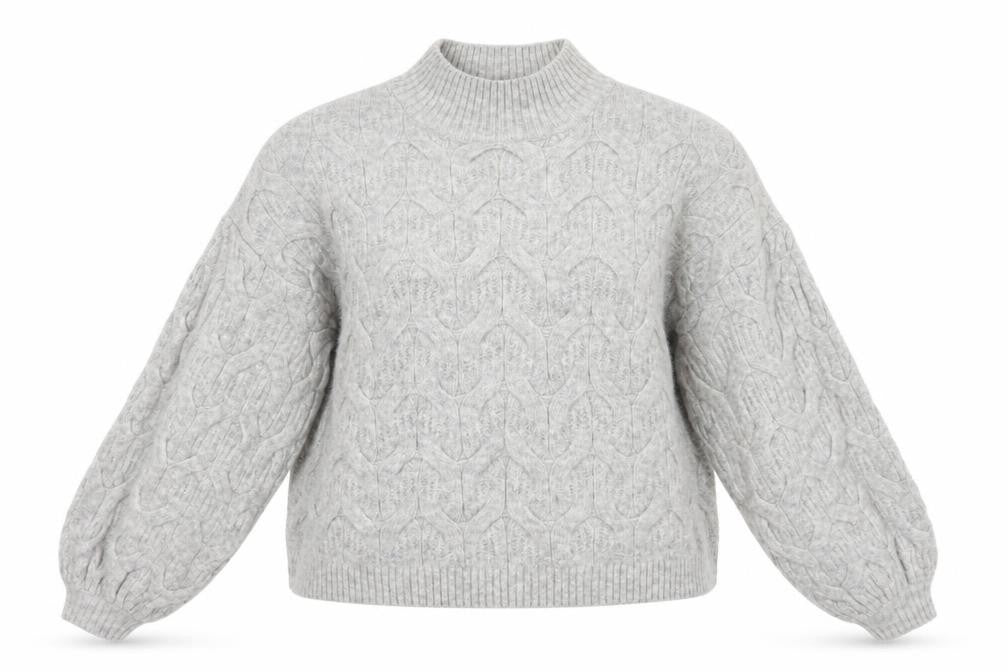 Womens UK Size 4 ASOS Grey Pullover Jumper