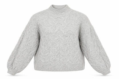 Womens UK Size 4 ASOS Grey Pullover Jumper