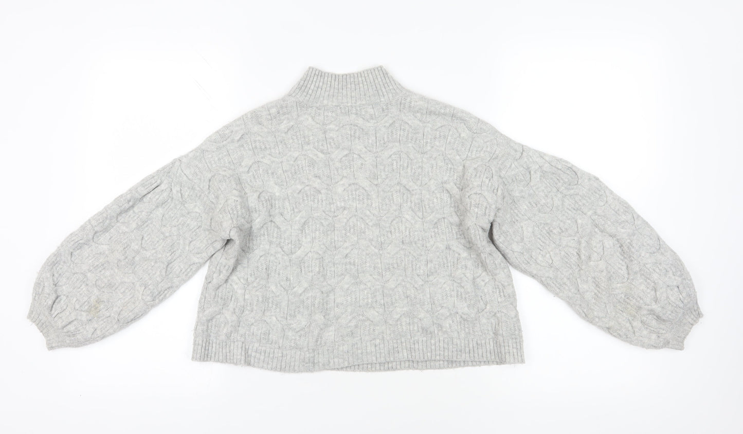 Womens UK Size 4 ASOS Grey Pullover Jumper