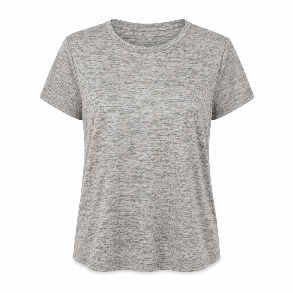 Womens UK Size S H&M Grey Basic T-Shirt