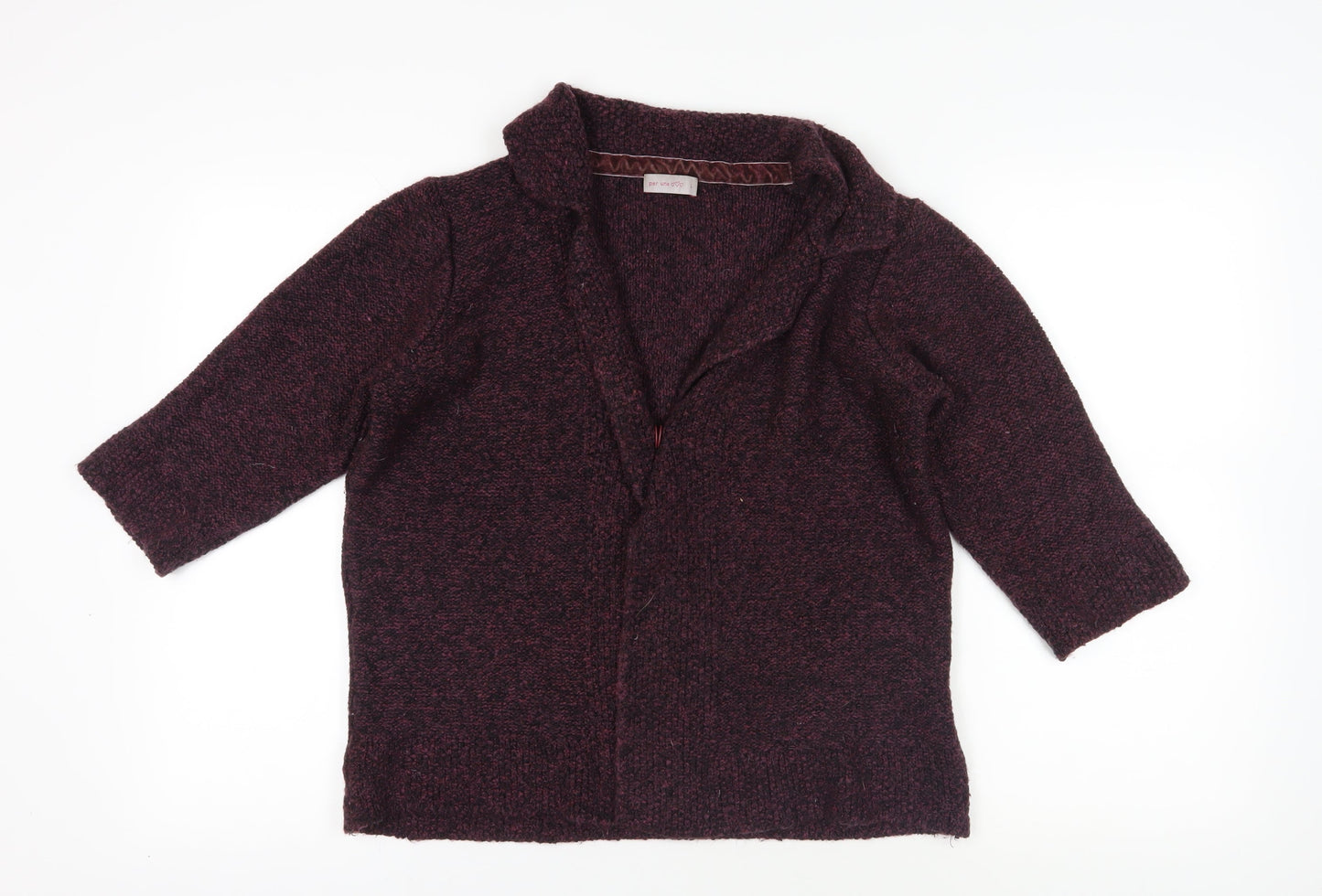 Womens UK Size L Marks and Spencer Purple Cardigan Jumper
