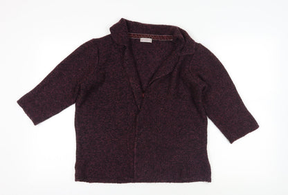 Womens UK Size L Marks and Spencer Purple Cardigan Jumper