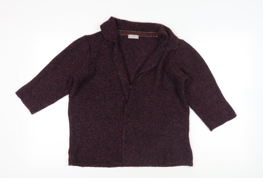 Womens UK Size L Marks and Spencer Purple Cardigan Jumper
