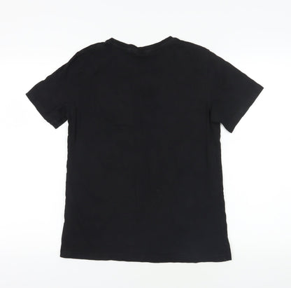 H&M Black PlayStation Graphic Boys T-Shirt Size 14