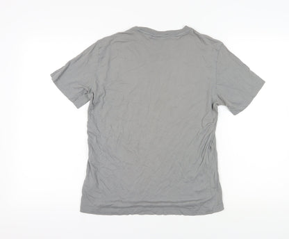 Mens UK Size XS H&M Grey  T-Shirt