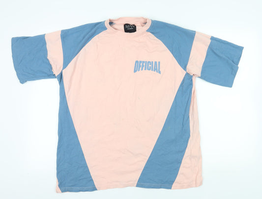 Mens UK Size M Boohoo Pink  T-Shirt
