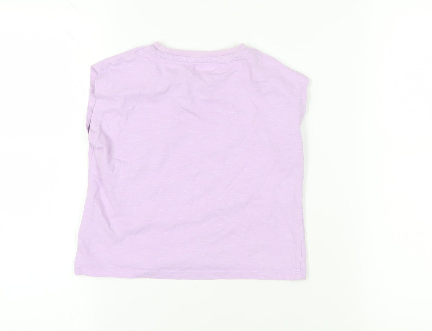 Next Purple Sleeveless Girls T-Shirt, Size 5 Years