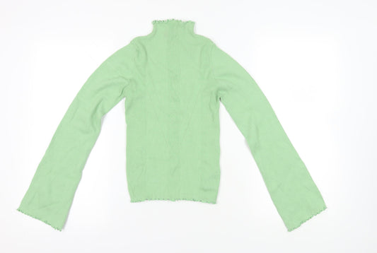Womens UK Size 10 ASOS Green Pullover Jumper