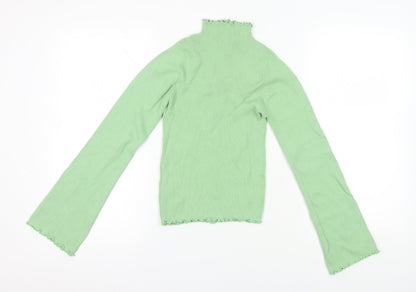Womens UK Size 10 ASOS Green Pullover Jumper