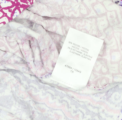 Damart Multicoloured Floral T-Shirt - L