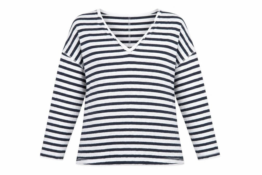 Womens UK Size 12 Marks and Spencer White Basic T-Shirt