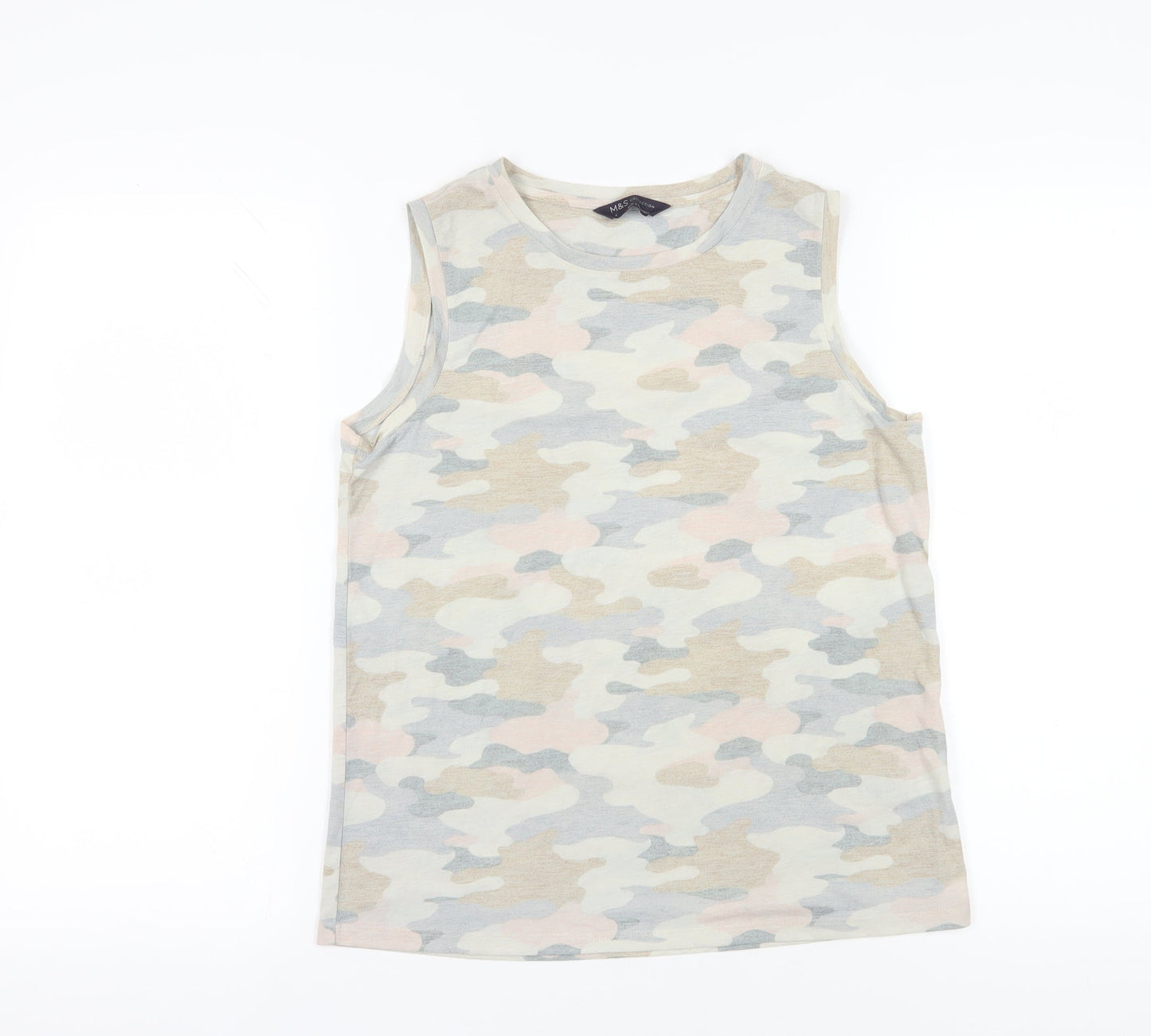 Womens UK Size 8 Marks and Spencer Multicoloured Camisole Tank
