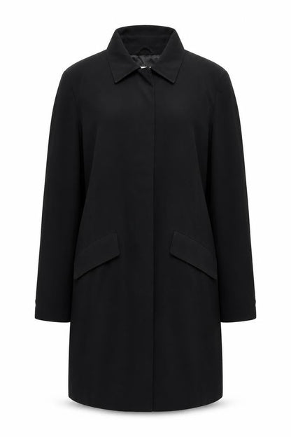 Womens UK Size 10 NEXT Black Overcoat