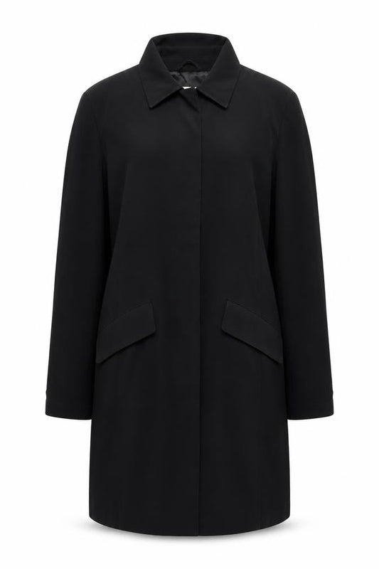 Womens UK Size 10 NEXT Black Overcoat