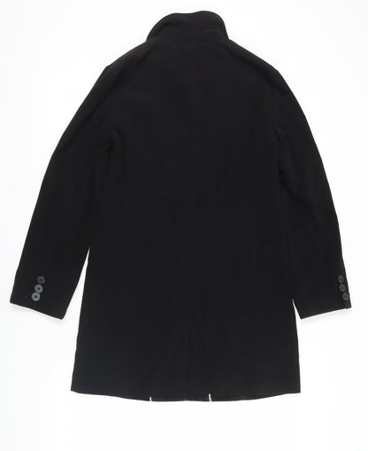 Womens UK Size 10 NEXT Black Overcoat