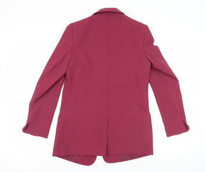 Womens UK Size 8 NEXT Red Basic Jacket