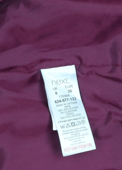 Womens UK Size 8 NEXT Red Basic Jacket