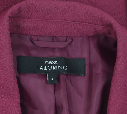 Womens UK Size 8 NEXT Red Basic Jacket