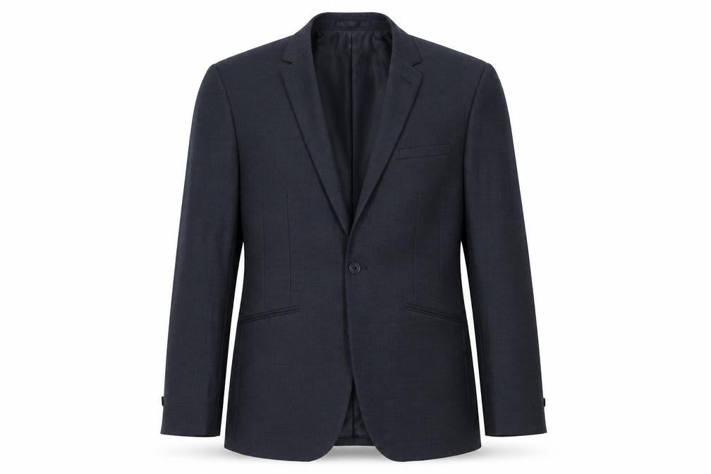 Mens UK Size 38 ONESIX5IVE Regular Black Suit Jacket