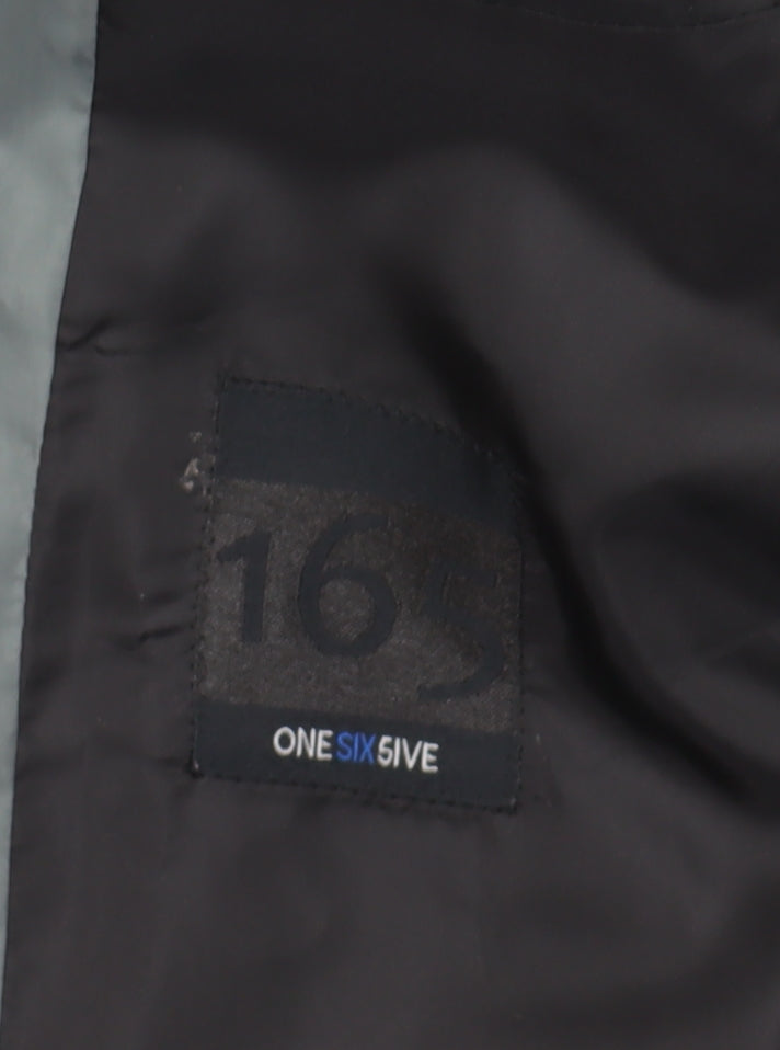 Mens UK Size 38 ONESIX5IVE Regular Black Suit Jacket