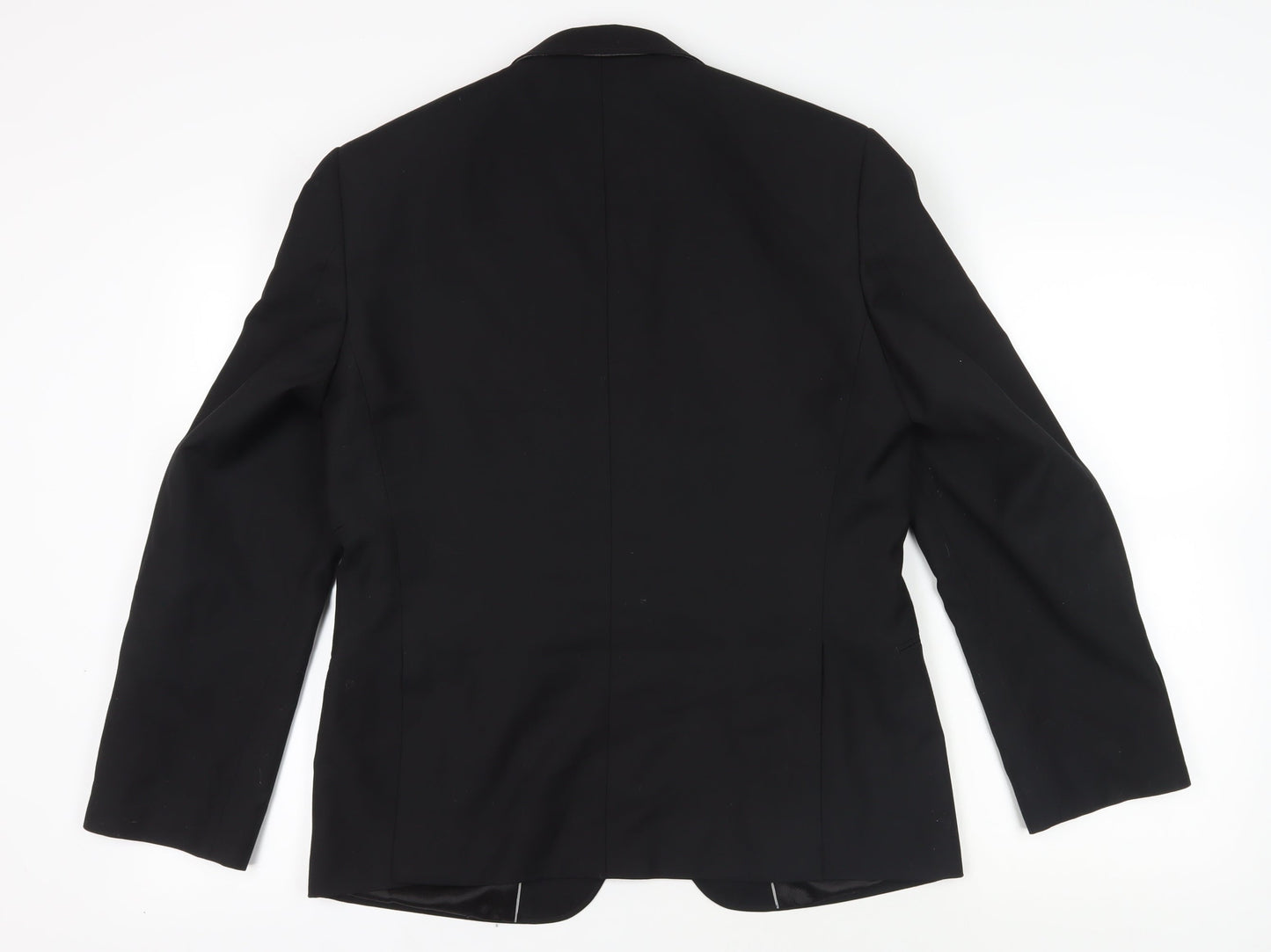 Mens UK Size 40 Burton Regular Black Suit Jacket
