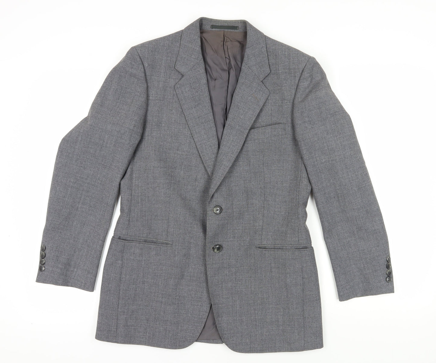 Mens UK Size 38 St Michael Regular Grey Suit Jacket