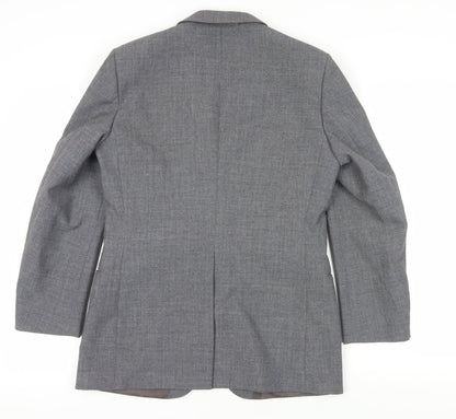 Mens UK Size 38 St Michael Regular Grey Suit Jacket