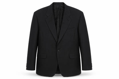 Mens UK Size 46 Daniel Drescott Regular Black Suit Jacket